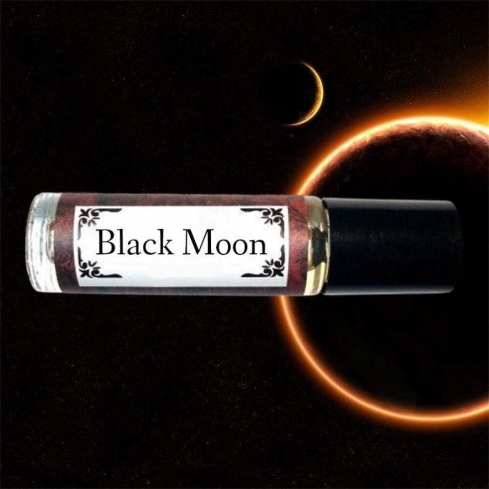 BLACK MOON - Roll on Premium Perfume Oil - Unique scents - Masculine Unisex